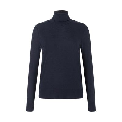 Langarmshirt MAERZ MUENCHEN "Maerz Muenchen 178900 Langarmshirt Damen Bekleidung", Damen, Gr. 38, blau, 67% Lyocell, 33% Baumwolle, Shirts Langarmshirt