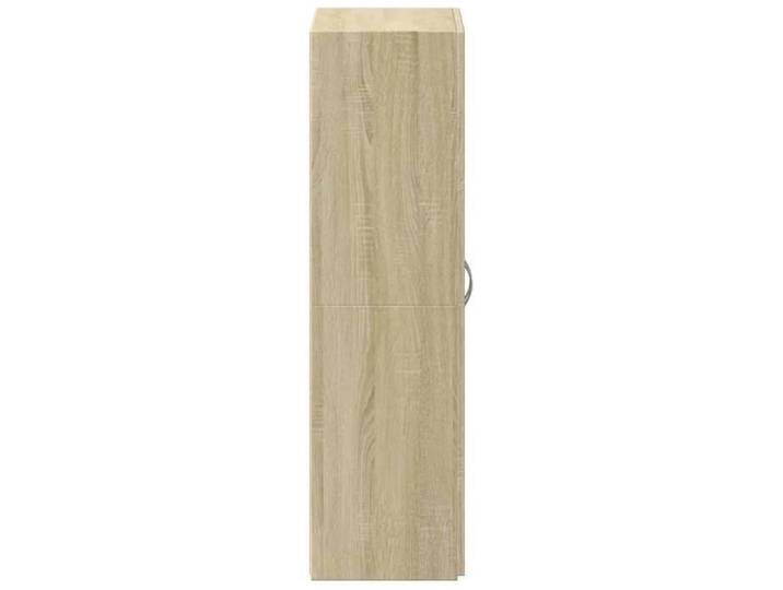 Armoire de classement chêne sonoma 60x32x115 cm bois ingénierie_2 ans garantie_86639