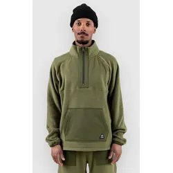 Jones Snowboards Lodge Half Zip Rec Fleecejacke moss green Gr. S