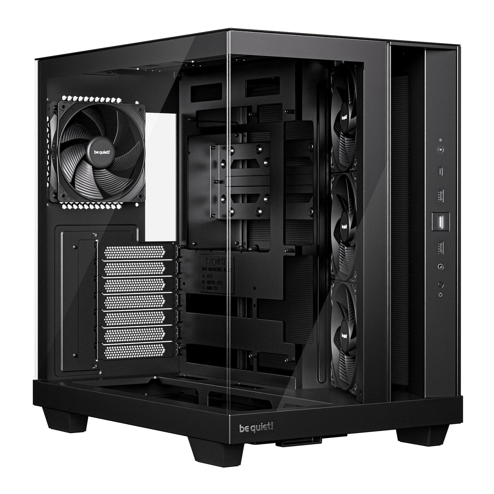 Be quiet! Geh Light Base 500 Black PC-Gehäuse