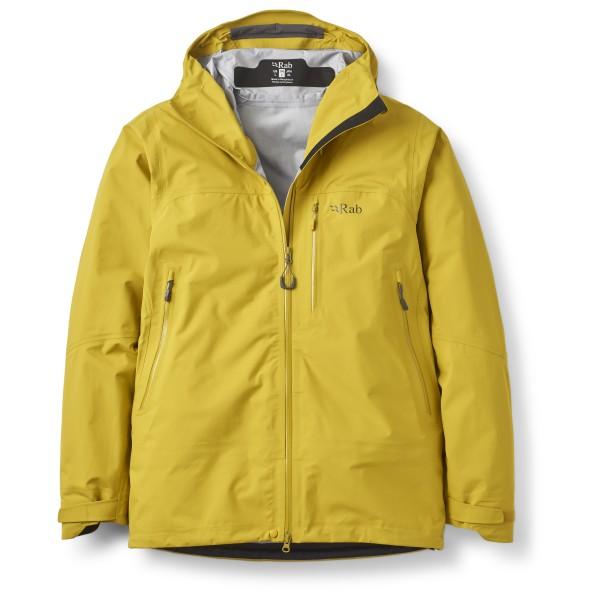 Rab - Firewall Mountain Jacket - Regenjacke Gr XXL gelb