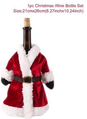 Multicon Wholesale Hub Merry Christmas Wine Bottle Cover Decorations For Home Xmas Cristmas Ornament Xmas Navidad Gifts Happy New Year 5