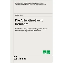 Die After-the-Event Insurance, Fachbücher von Moritz Lenz