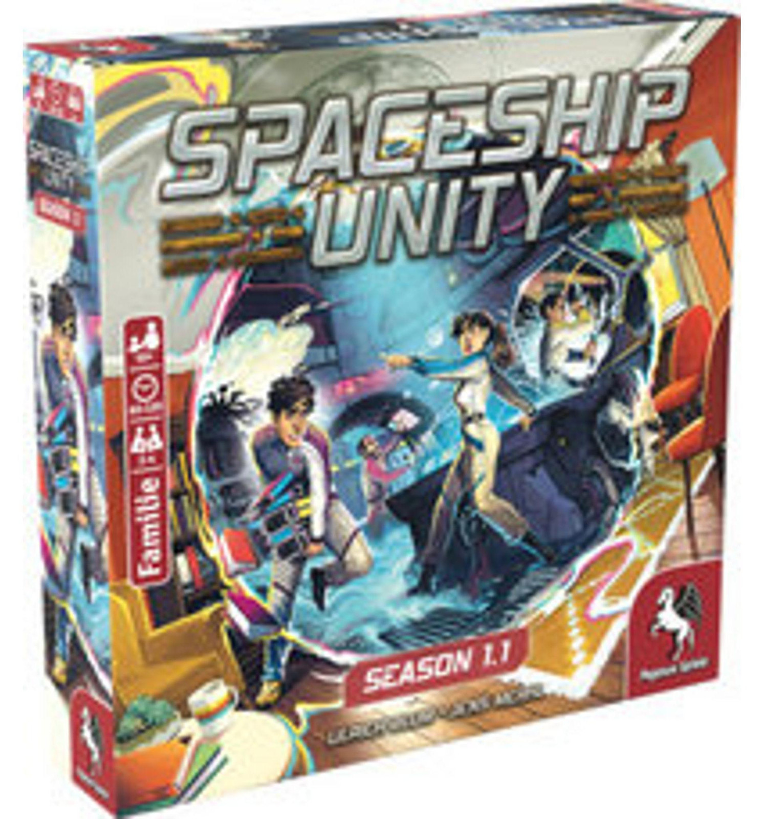 Pegasus Spaceship Unity Seizoen 1.1 Bordspel voor het hele gezin vanaf 10 jaar