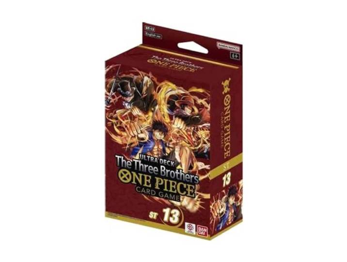 BANDAI One Piece Card Game - Ultra Deck- The Three Brothers st-13 - eng
