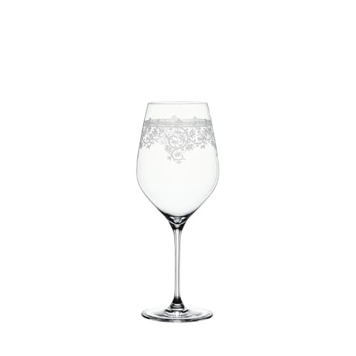 Set van 2 Nachtmann Spiegelau Arabesque Bordeaux wijnglazen van kristal, 810 ml