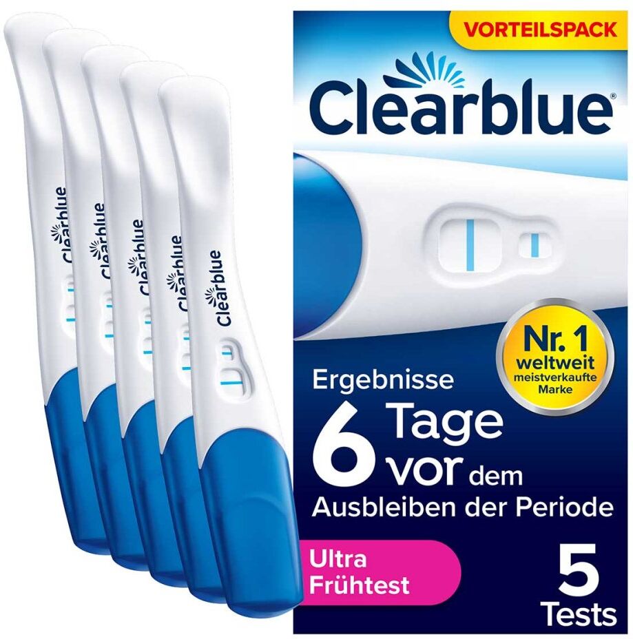 Clearblue Schwangerschaftstest Frühe Erkennung