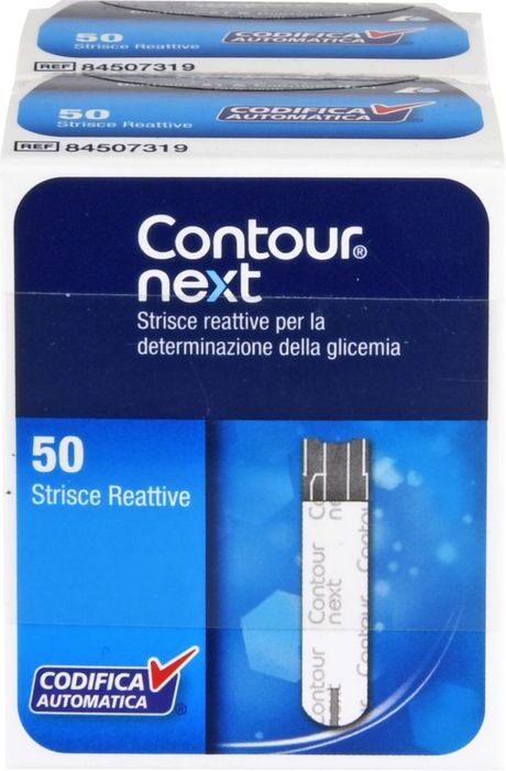 BB Farma s.r.l. CONTOUR Next Sensoren Teststreifen 100 St.