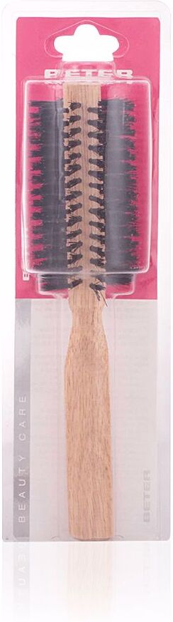 Beter Brosse Ronde poils mixtes manche bois de chêne 45 mm 1 u