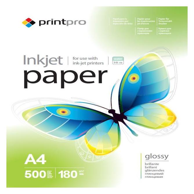 Colorway Office supplies PrintPro Glossy Photo Paper, 180g/m, A4, 500pcs. (180 g/m², A4, 500 Stk.) (ColorWay)