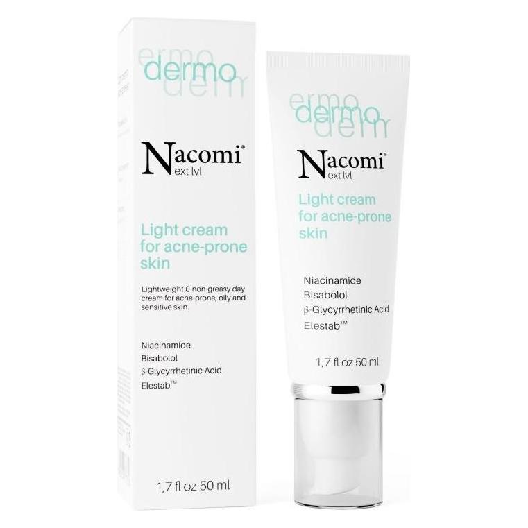 Nacomi Next Level Dermo Light Cream For Acne Skin 50Ml (50 ml) (ACNE-8033)