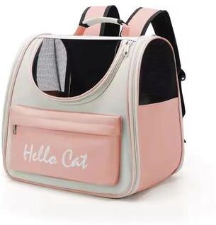 Inspired Living ComfortShield Cat Carrier Backpack For Travel & Outdoor Adventures pink