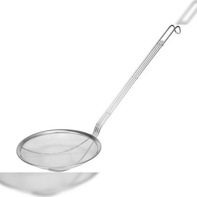 TRIZERATOP Abseihlöffel, Drahtsieb, feinmaschig 220mm Maschenweite 2mm