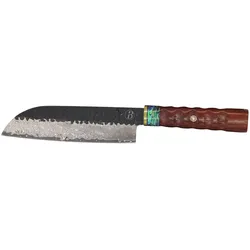 Babossa Heritage Santoku mit Griff aus Wüsteneisenholz