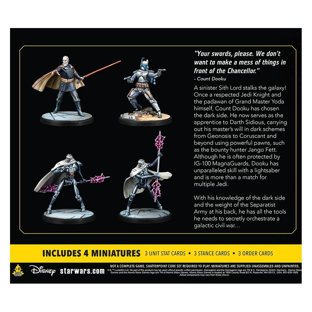 Atomic Mass Games Star Wars: Shatterpoint - Twice The Pride Squad Pack (Hochmut kommt vor dem Fall), Erweiterung (Deutsch, Englisch, Französisch, Multilingual, Polnisch, Spanisch, 2 Spieler) (AMGD1003)