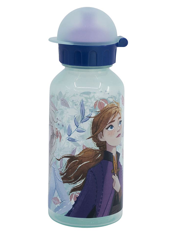 Stor Trinkflasche "Frozen" in Lila/ Bunt - 370 ml - onesize