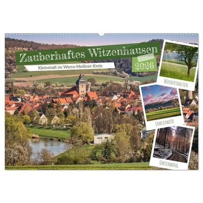Zauberhaftes Witzenhausen (Wandkalender 2026 DIN A2 quer), CALVENDO Monatskalender