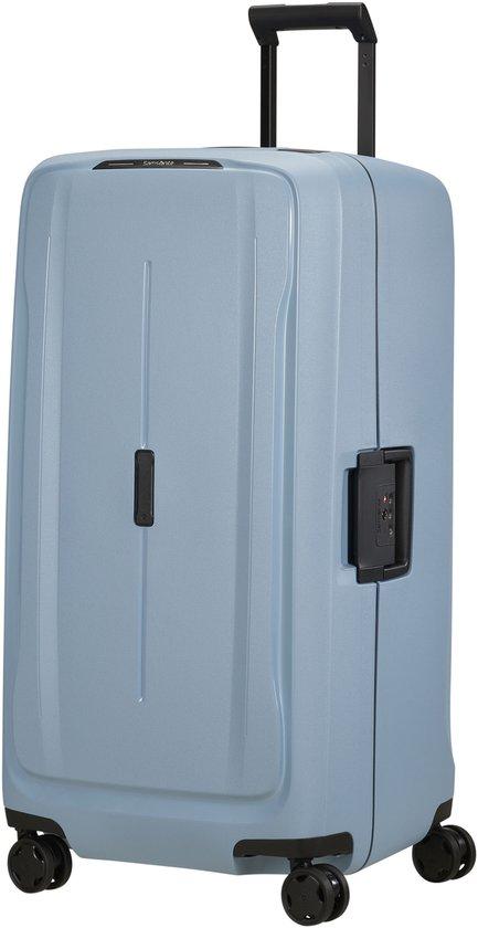 Samsonite Extra Large Hartschale Koffer 110 L, 4 Rollen, TSA-Zahlenschloss, Fog Blue - 80 × 37 × 37 cm
