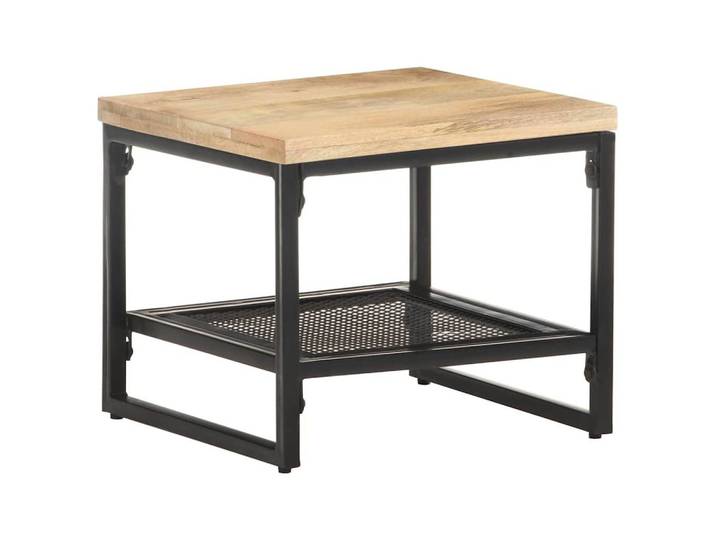 vidaXL Beistelltisch vidaXL Beistelltisch 40x40x35 cm Massivholz Mango
