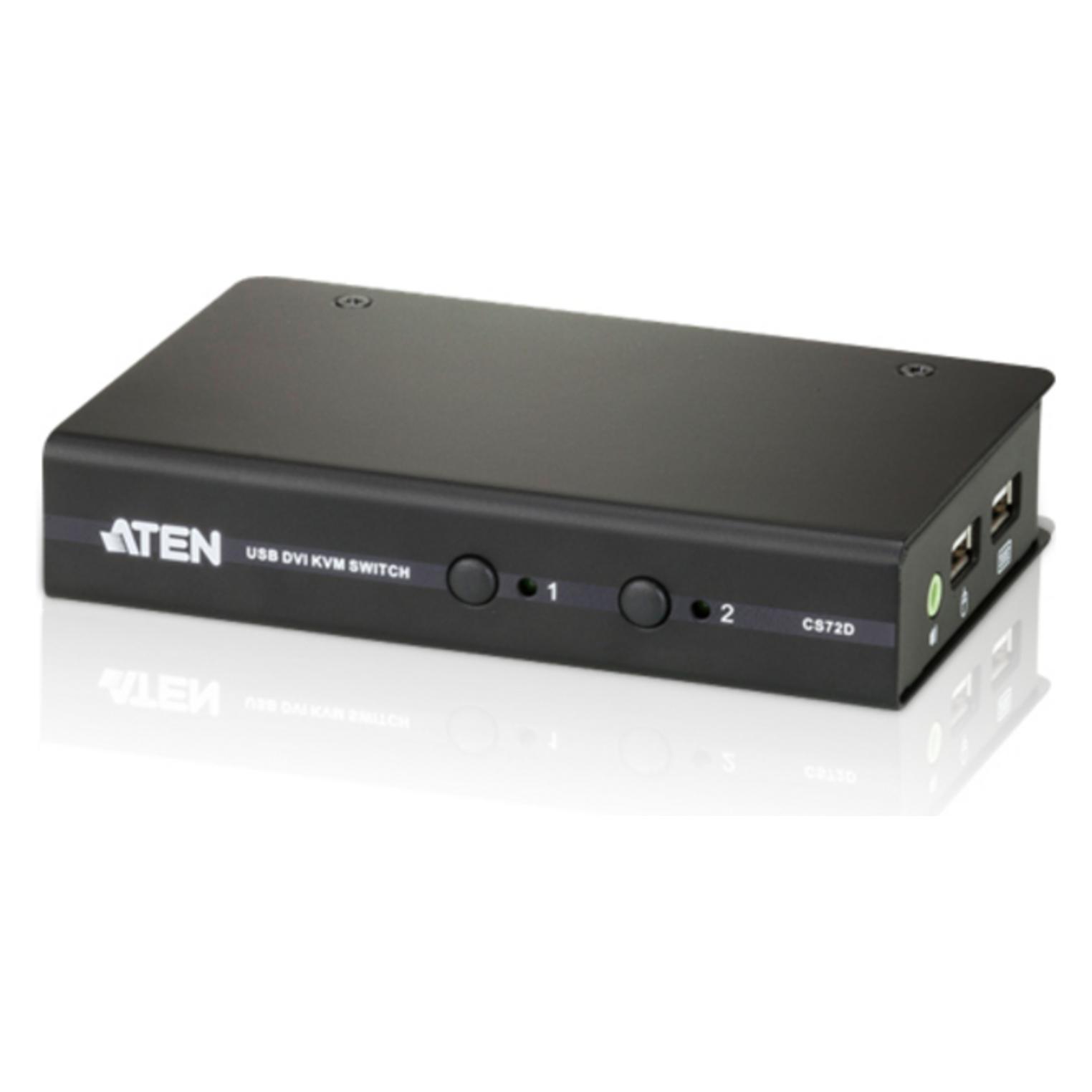 Aten CS72D KVM-/Audio-Switch (CS72D-AT)