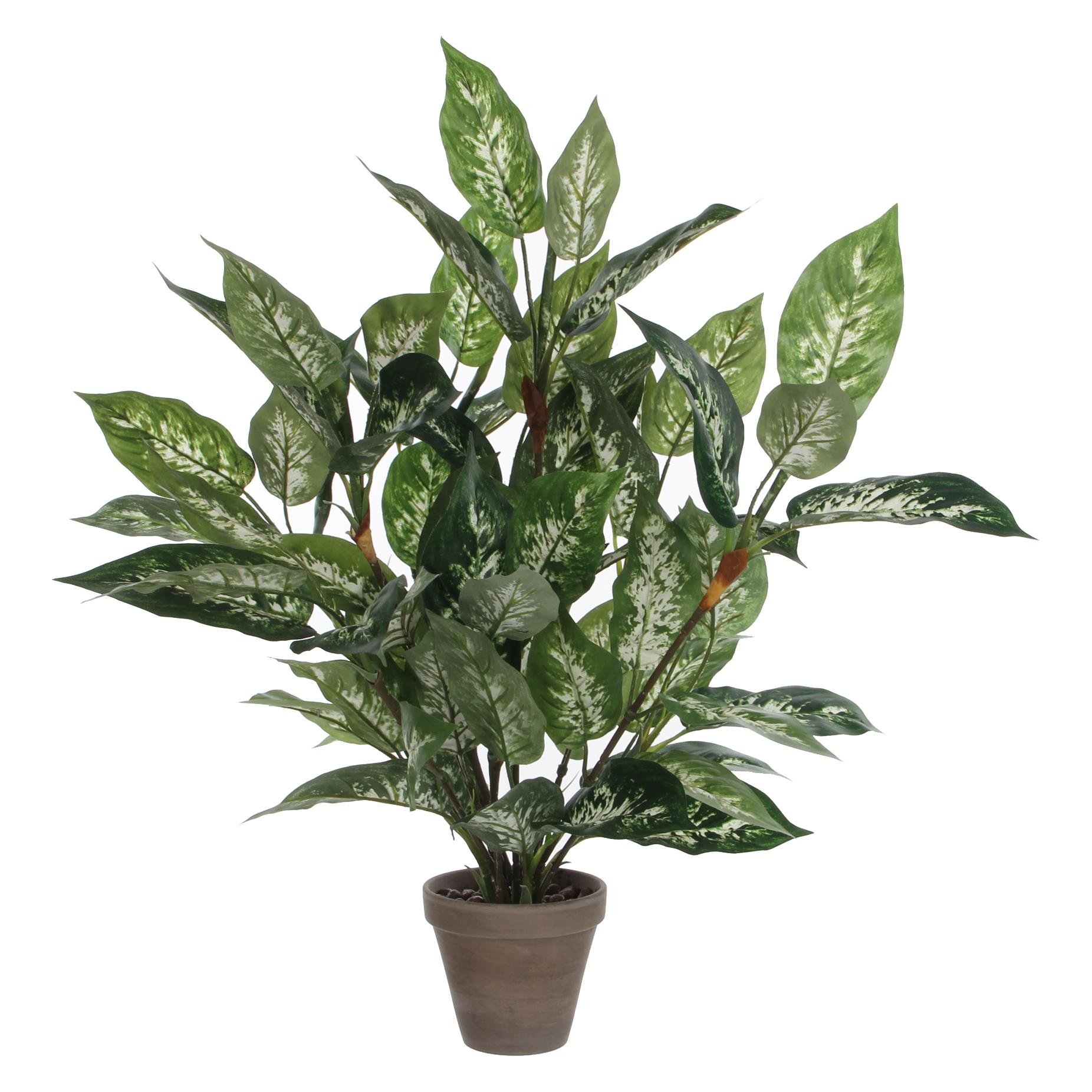 Mica Kunstpflanze Dieffenbachien Dieffenbachia Ø 55 H 70 cm grün (70 cm) (933252)