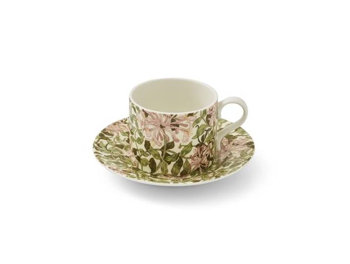 Morris and Co Tasse à thé et soucoupe Chèvrefeuille
