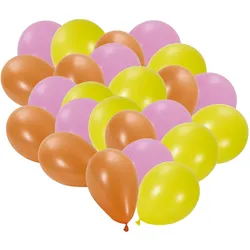 50er-Set Luftballons bunt – Ideal für Feiern, Geburtstage, Hochzeiten & Events – Hochwertige Latex-Ballons – Einfach aufzublasen, langlebig
