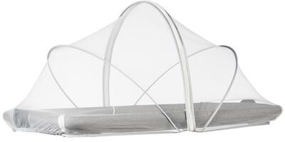The Handy Homestead Baby Mosquito Net Tent Foldable Crib And Bassinet Bug Cover white