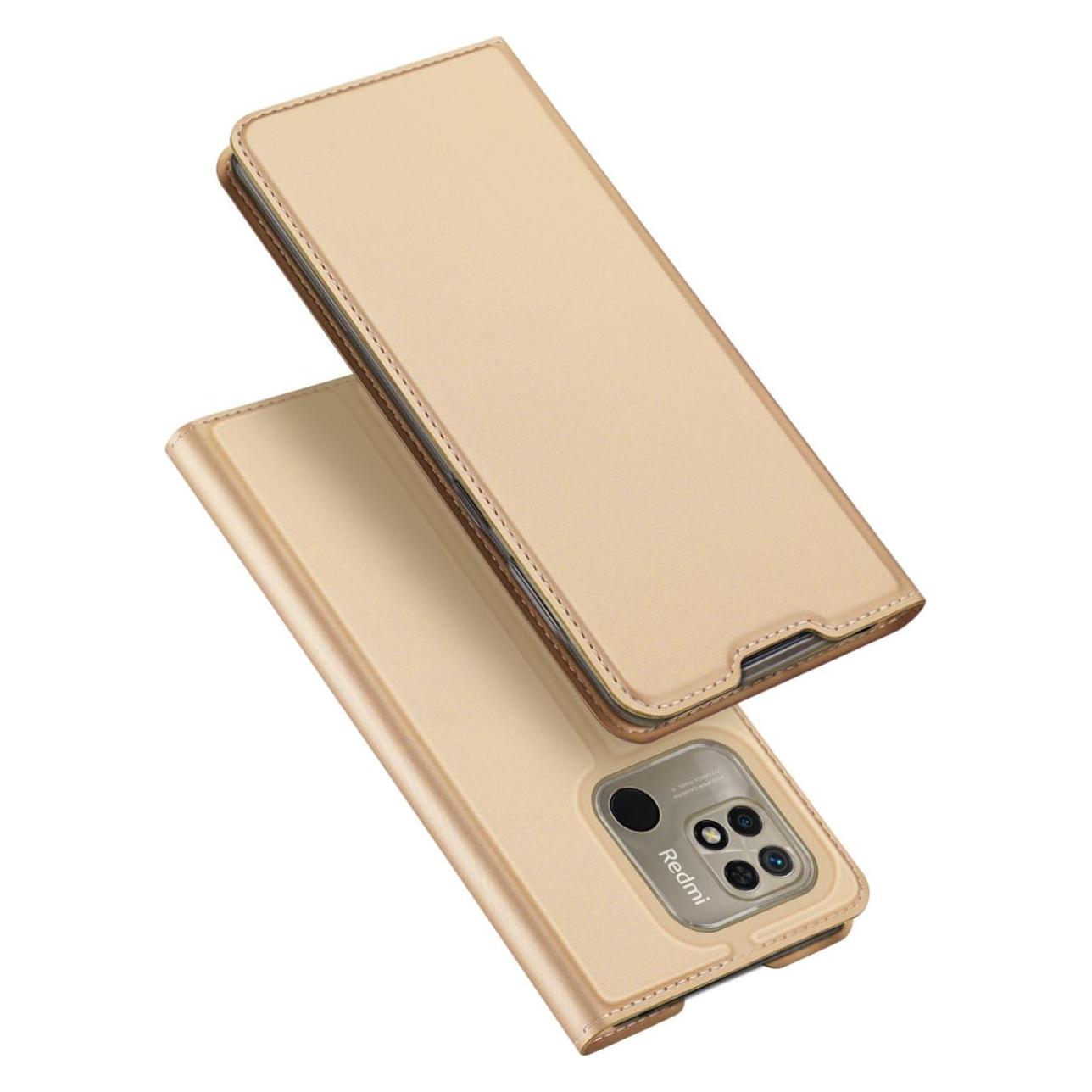 Dux Ducis Skin Pro Flip Case Xiaomi Redmi 10C gold (Xiaomi Redmi 10C) (Dux Ducis Skin Pro Xiaomi Redmi 10C Gold)