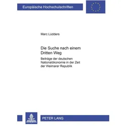 Die Suche nach einem 'Dritten Weg', Fachbücher von Marc Lüdders