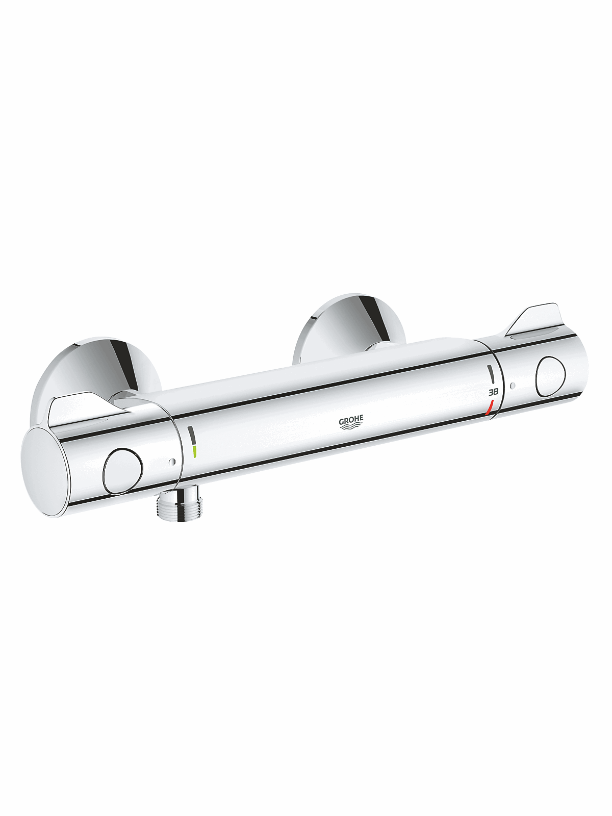 Grohe Grohtherm 800 Duscharmatur inkl. Rosetten, Chrom