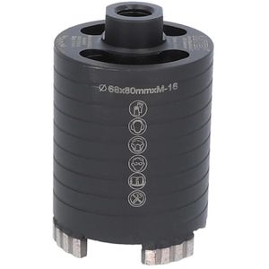 BTEC Bohrkrone Diamant Dosensenker, M16, Ø 68 mm, Bohrtiefe 80 mm, für Mauerwerk und Beton