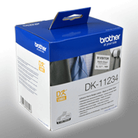 Brother PT Etiketten DK11234 weiss 60x86mm 260 St. Rolle