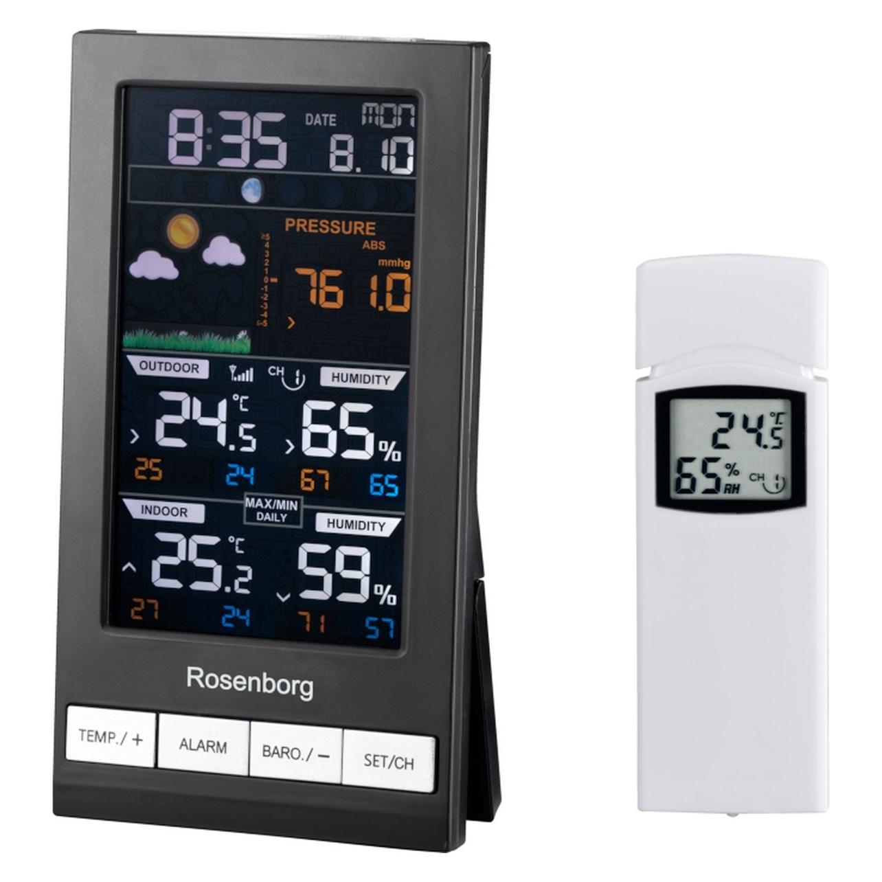 Rosenborg WS2811 Professioneel Weerstation (36048657)