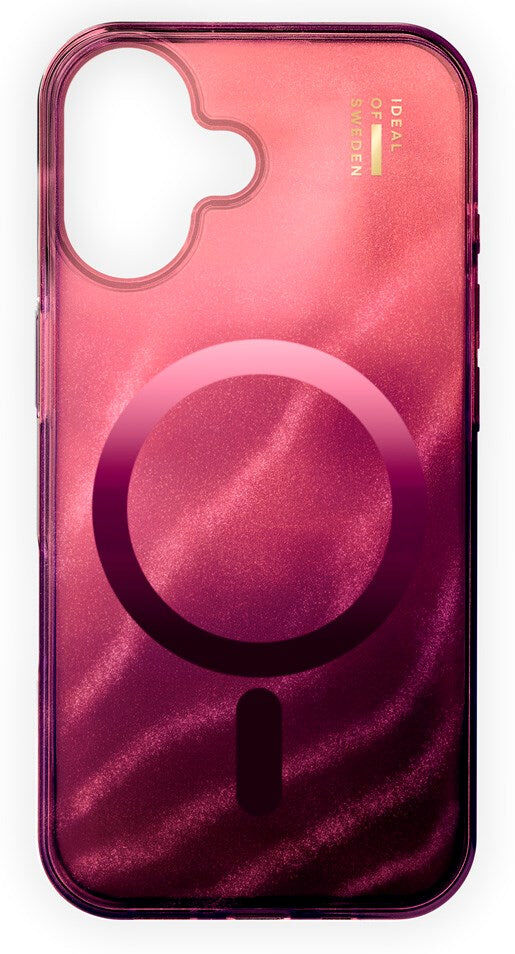 iPhone 17 iDeal Of Sweden Clear Cover - MagSafe Kompatibel - Cherry Lacquer
