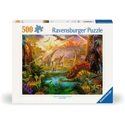 Ravensburger Puzzle - 12000238 Im Dinoland - 500 Teile