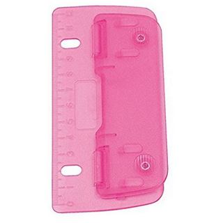 WEDO Taschenlocher Stanzleistung: 3 Blatt, farbig sortiert
