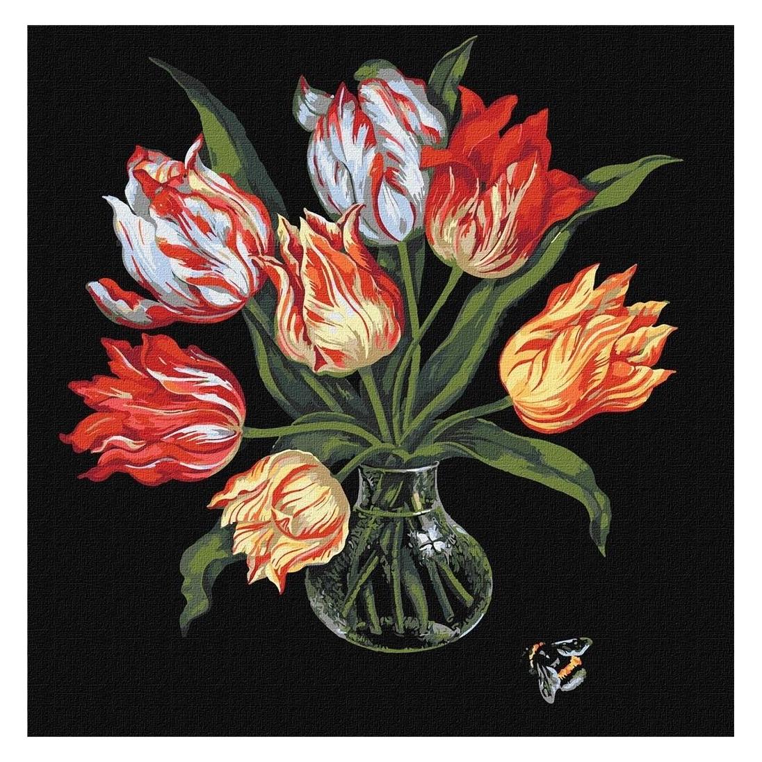 Ideyka Malen nach Zahlen - Elegante Tulpen (56585890)