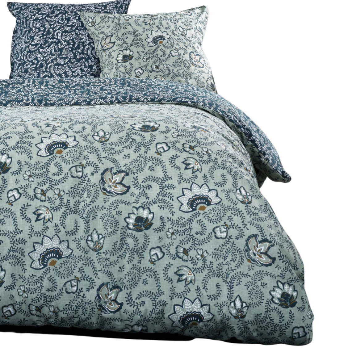 TODAY Katoenen beddengoed met Deco-patroon, dubbelzijdig, 240 x 220 cm