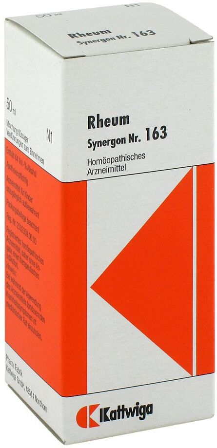 Synergon 163 Rheum Tropfen 50ml