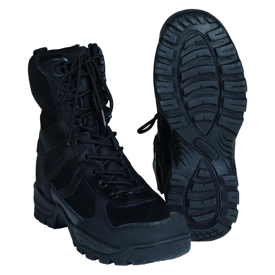 Mil-tec Stiefel 'Patrol' One-Zip Schwarz 42 (42) (12822302-009)