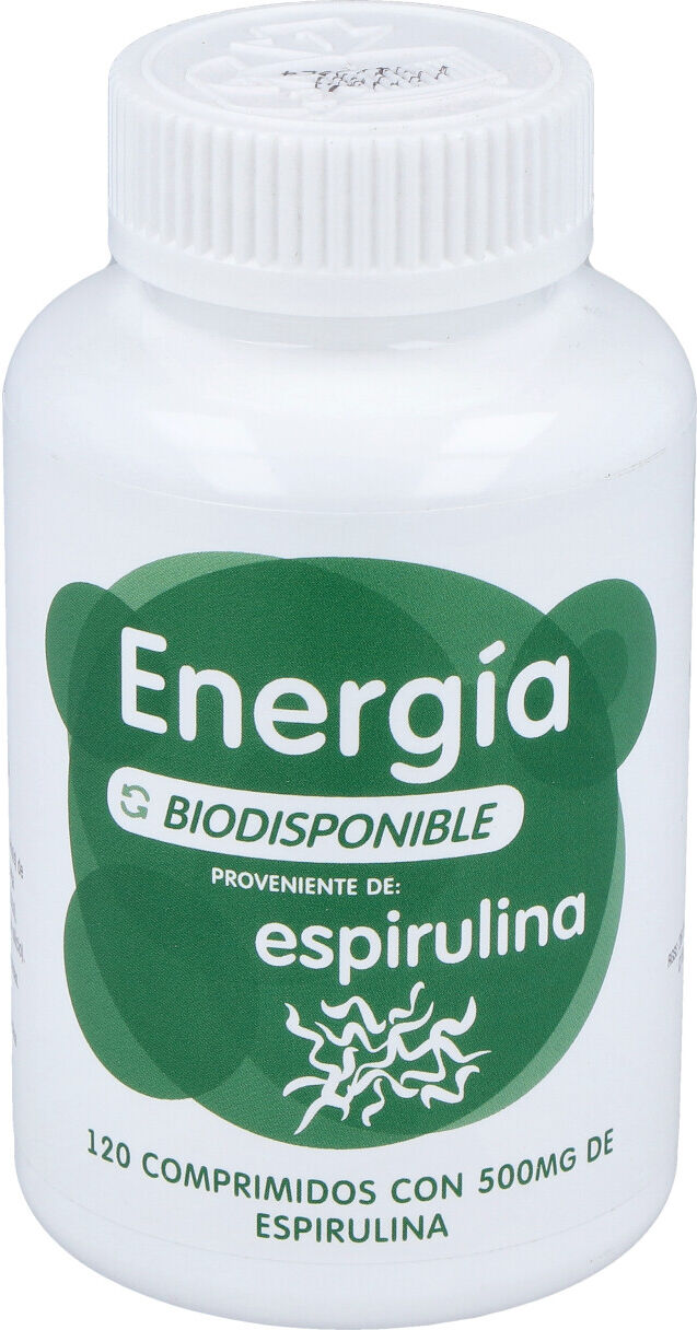 Energy feelings energia espirulina 120comp.