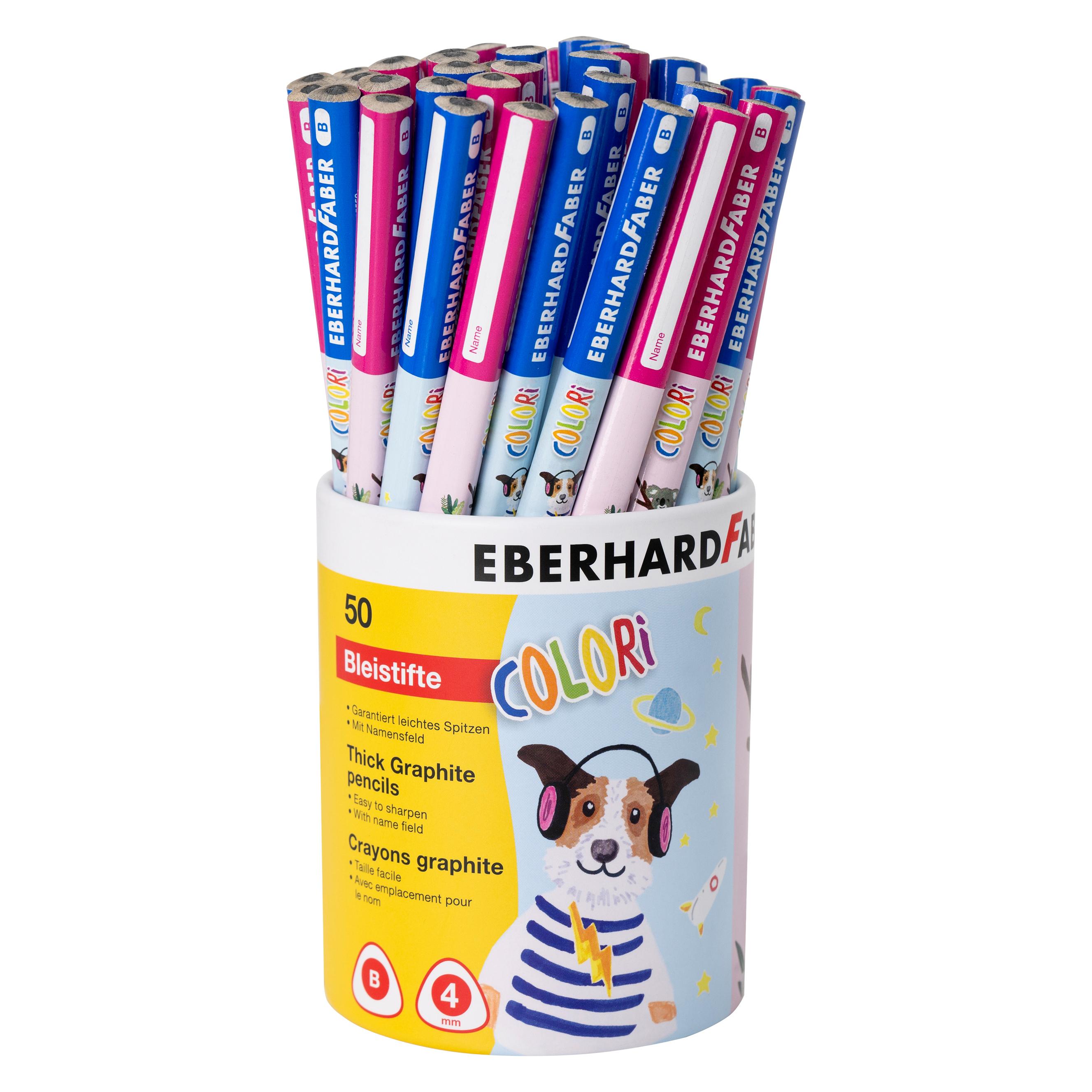 EberhardFaber Schreiblernbleistift Colori 50er (B, HB, 50x) (510555)
