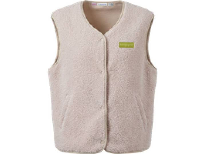 STRENESSE BLUE Gilet en sherpa polaire femme (beige, L)
