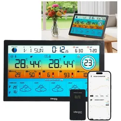 Ideoon Wetterstation, Wetterstation, Schwarz