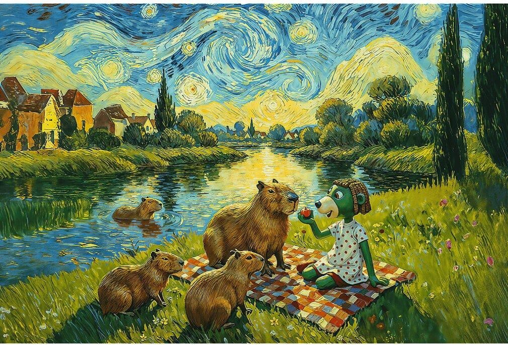 TREFL Puzzel Capybara - 100 stukjes