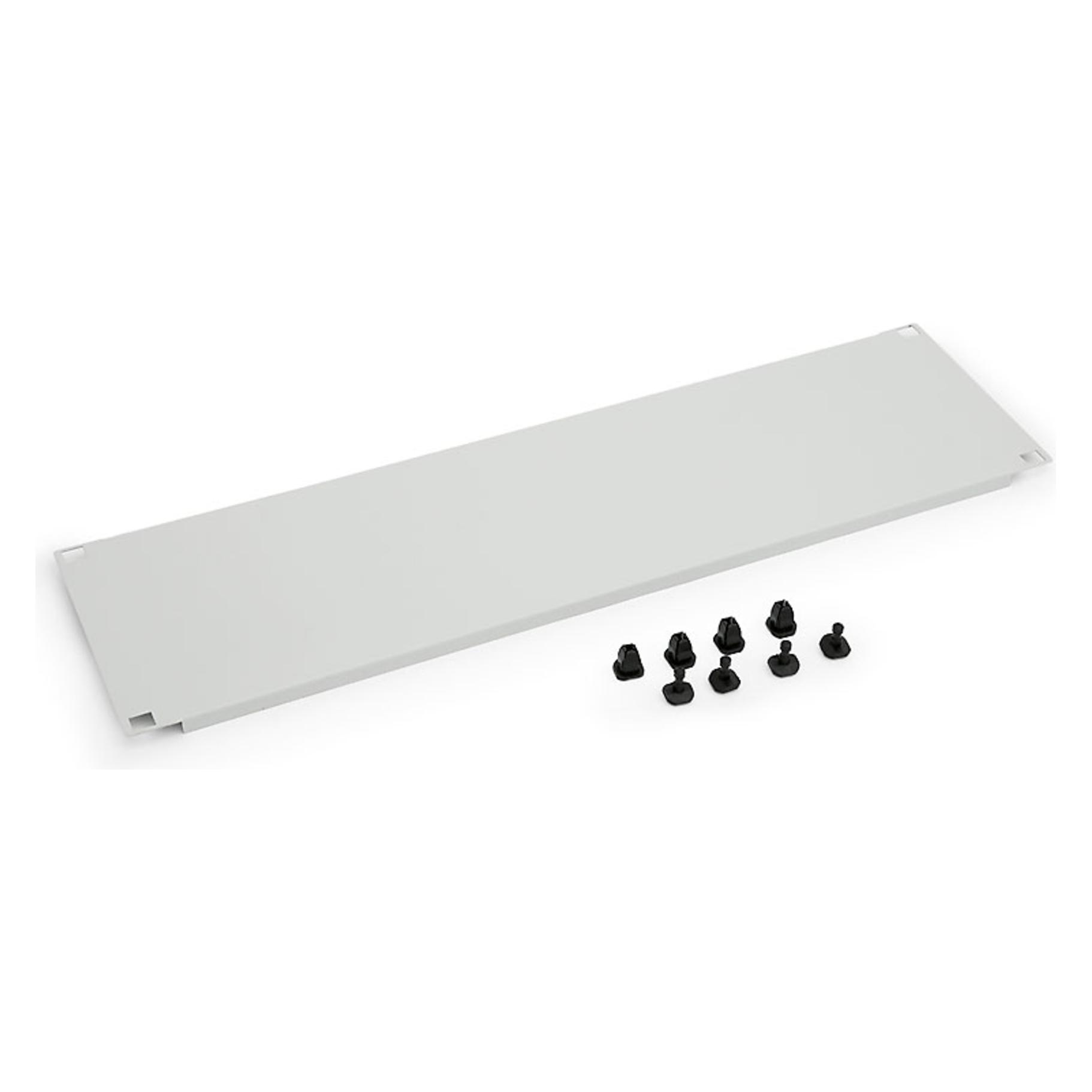 Triton 19" Blanking panel 1U with plastic pins - Cremefarben - Grau - 1U - 48,3 cm (19 (RAC-ZP-X31-A1)