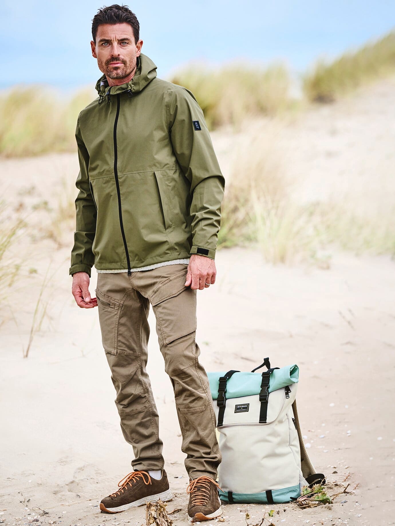 Mey & Edlich Regenjacke Highlands Grün 52