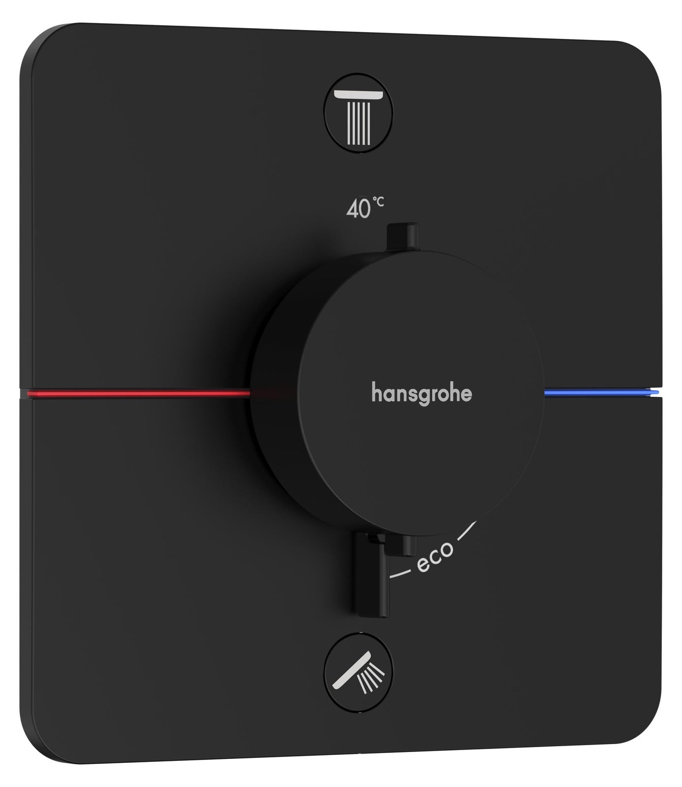 Hansgrohe ShowerSelect Comfort Q thermostaat inbouwmodel voor 2 aansluitingen