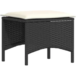 vidaXL, Gartenlounge, Gatenar (5 Sitzplätze + 2x Ecke + 2x Hocker + Tisch)